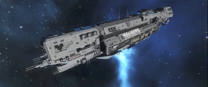 Blueprint UNSC Infinity MK1.0 Space Engineers mod