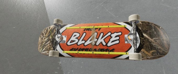 Fakeskate Brand Theft Skateboards | Blake PRO deck| Skater XL mod