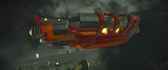 Blueprint TYN Space ray 288 Space Engineers mod