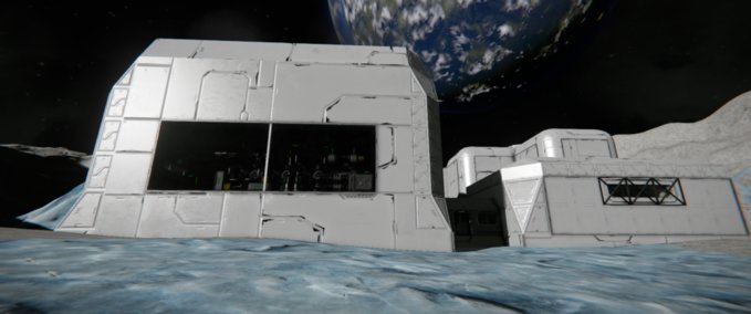 Blueprint Large Refine Base Space Engineers mod