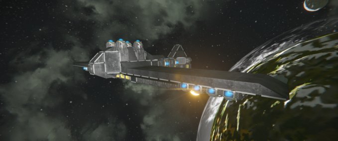 Blueprint Ion Spy Plane Space Engineers mod