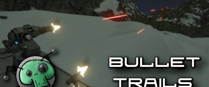 Uncategorized UfoL's Bullet Trails (Tracers) - Red variant Space Engineers mod