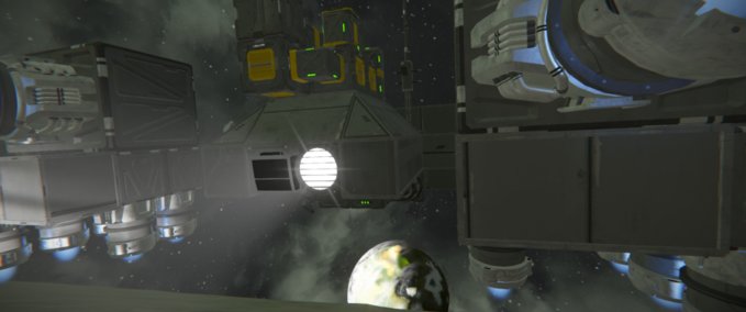 Blueprint Mobile air ship Space Engineers mod