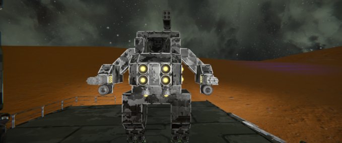 Blueprint S.A.W Mech Space Engineers mod