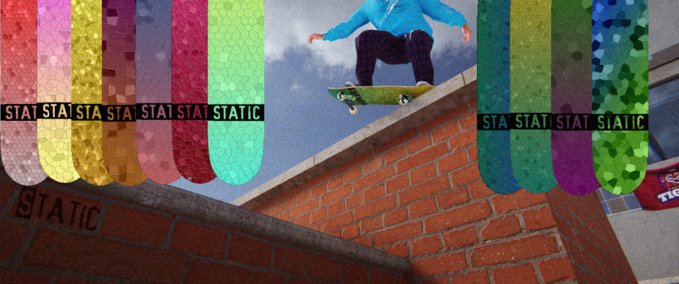 Gear Static Mosaic Series Decks Skater XL mod