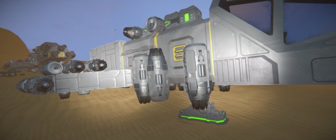 Blueprint Small Grid 6200 Space Engineers mod