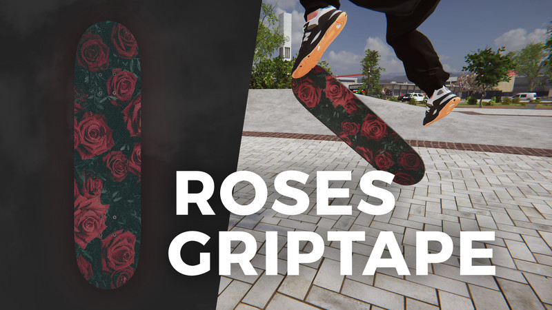 Uber Premium Rose perforated griptape – SkatebruhSG