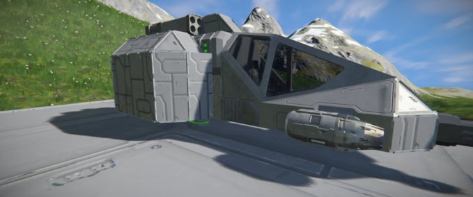 Blueprint Small fighter Space Engineers mod