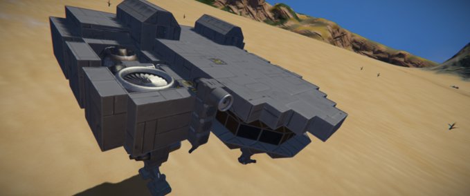 Blueprint The traller Space Engineers mod