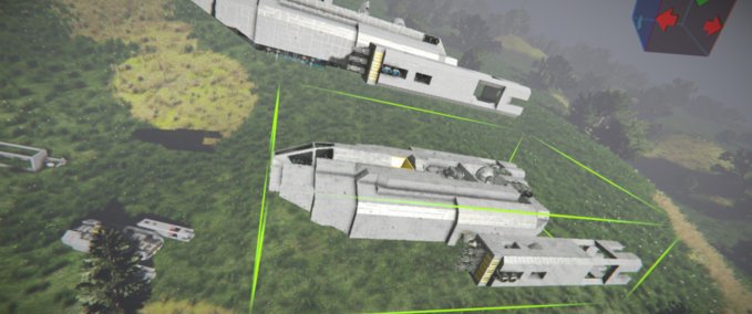 Blueprint Small Grid 3808 Space Engineers mod