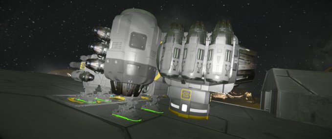 Blueprint Fiter mk1 Space Engineers mod