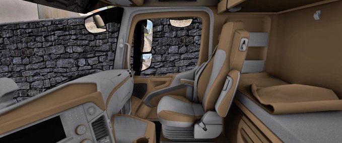 Trucks Mercedes Actros MP4 Lux Interieur [1.39.x] Eurotruck Simulator mod