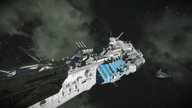 Space Engineers: Malestrom Class Command Battleship mod v 1.0 Blueprint ...