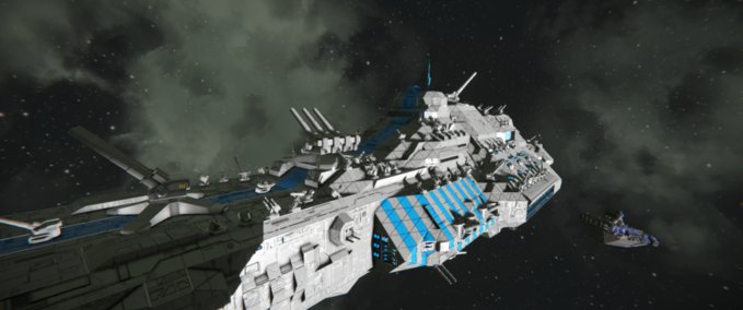 Space Engineers: Malestrom Class Command Battleship mod v 1.0 Blueprint ...