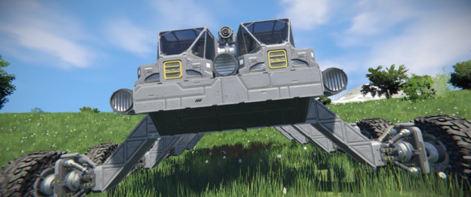 Blueprint First rover Space Engineers mod