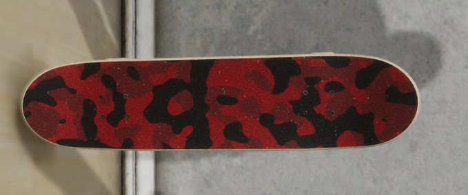 Griptape Black and red camo griptape Skater XL mod