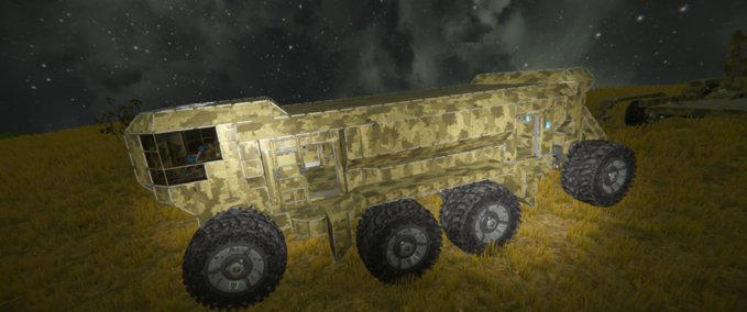 Blueprint SpF squad hauler x8 Serialkilla2ez Space Engineers mod
