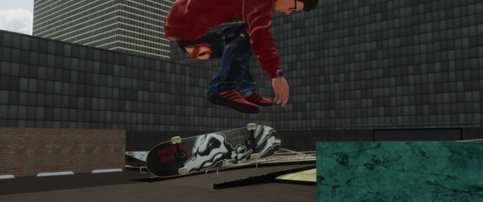 Gear Tony Hawk Skull Deck Skater XL mod