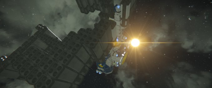 Blueprint Battle ship 1 Space Engineers mod