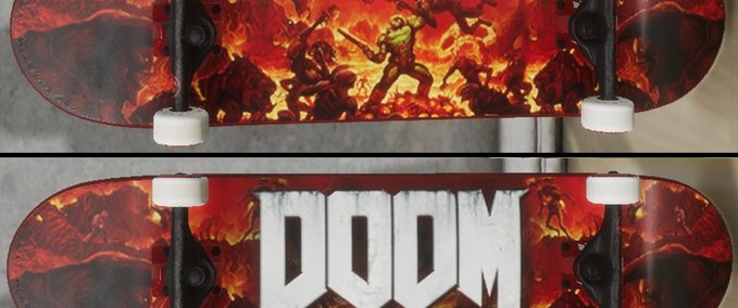 Gear Doom Panoram Deck Skater XL mod