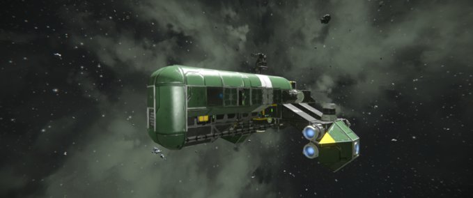 Blueprint Encounter Ghoul Corvette Space Engineers mod