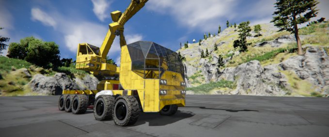 Blueprint CRT 10T update my build Space Engineers mod