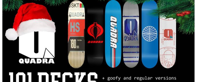 Gear Quadra Skateboards -  Natalino MegaPack Skater XL mod