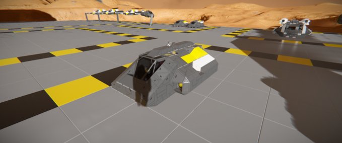 Blueprint Class 1 shuttle Space Engineers mod