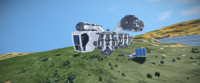 Blueprint Raptor Space Engineers mod