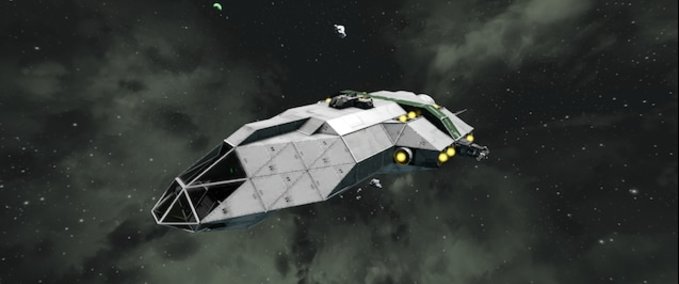 Ship Deimos Class Starship Mk1 Space Engineers mod