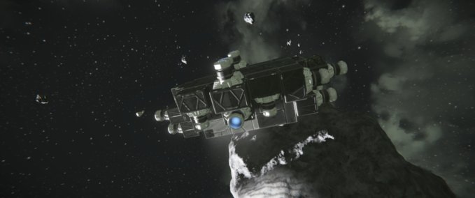 Blueprint Pirate ship Space Engineers mod