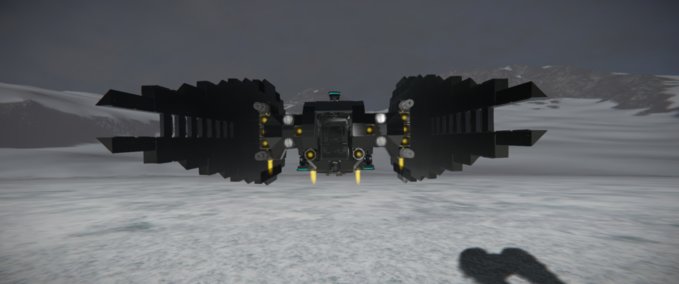 Blueprint S.H.Y interseptor mk1 concept Space Engineers mod