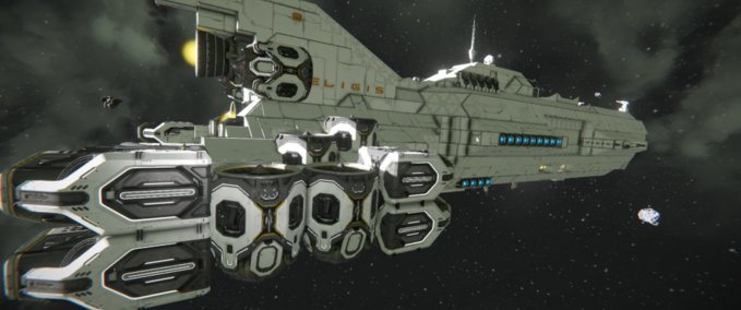 Blueprint Eligis 9 Space Engineers mod