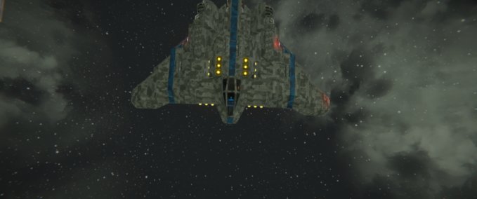 Blueprint HMS F-45 Space Engineers mod