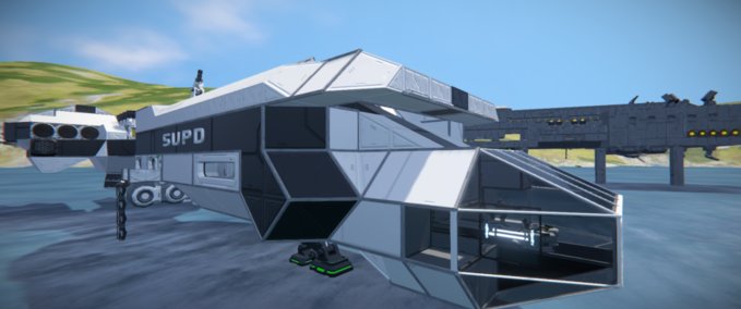 Blueprint RSC Police Cobra 2.0 Space Engineers mod