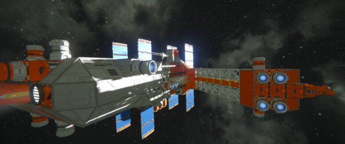 Blueprint QHI Caldera Production Vessel Space Engineers mod