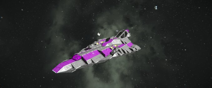 Blueprint UNF Delta-7 Elite Interceptor Space Engineers mod