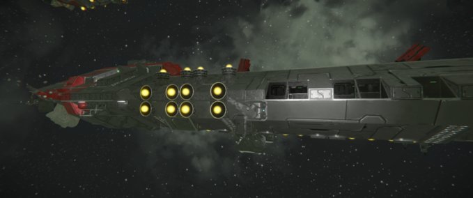 Blueprint Light cruiser ship 2 Space Engineers mod