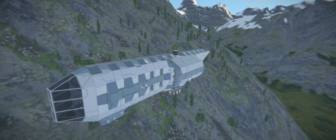 Blueprint Moray Survival Frigate mk.4 (Supplied) Space Engineers mod