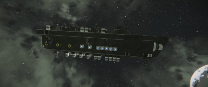 Blueprint SRF cargo ship Space Engineers mod