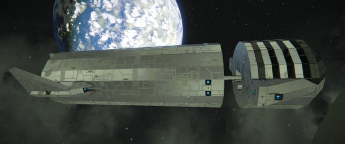 Blueprint Space X Starship Space Engineers mod