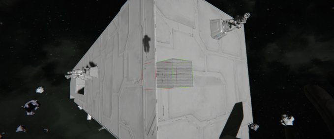 Blueprint Survival warship 2 layer armour Space Engineers mod