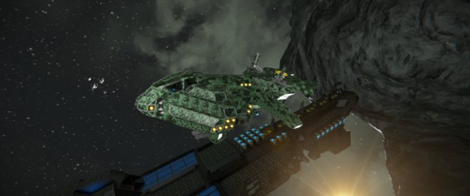 Blueprint Vulture Space Engineers mod