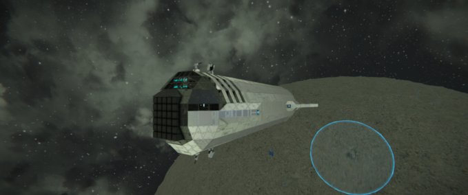 Blueprint Space X Starship Destroyer Space Engineers mod