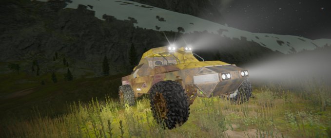 Blueprint UMC Starter Rover Space Engineers mod