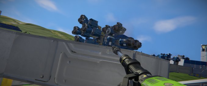 Blueprint Drill Ship Atmosphere mk.1 Space Engineers mod