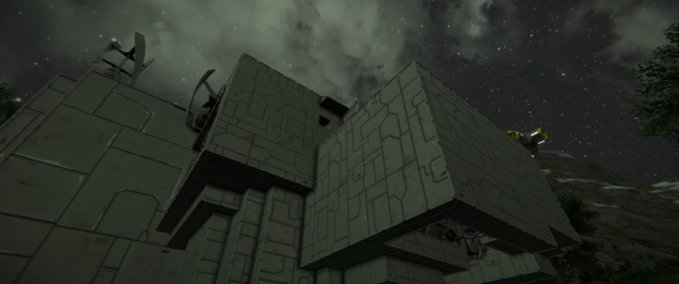 Blueprint Large Space Miner Space Engineers mod