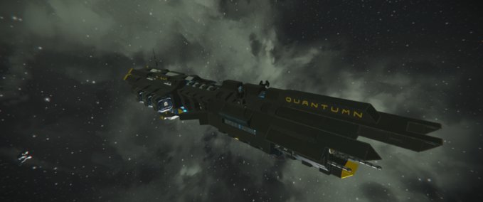 Blueprint R-642 Quantumn Frigate Space Engineers mod