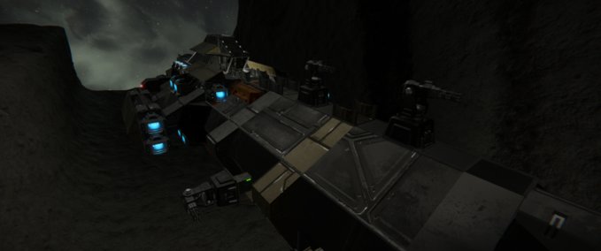 Blueprint LONG NIGHT OF SOLACE Space Engineers mod