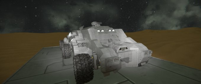 Blueprint Veniator transport truck Space Engineers mod